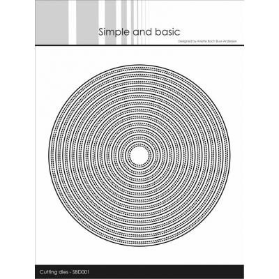 Simple and Basic Dies - Double Pierced Circle